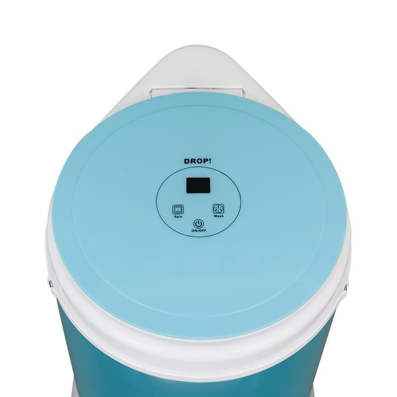 Mini lave-linge de 3 kg, lave-linge de comptoir, taille compacte, cuve d'essorage en acier inoxydable.